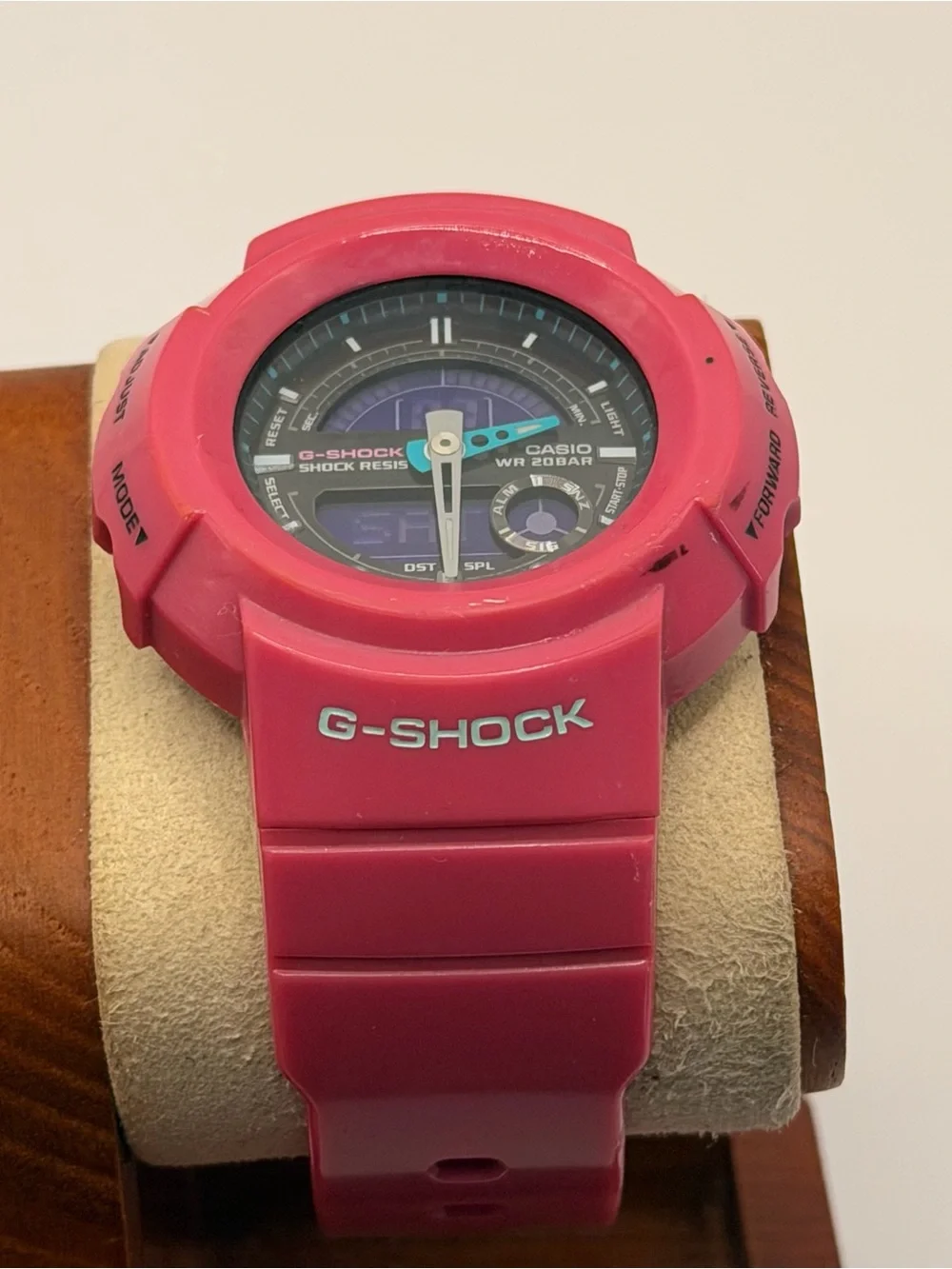Casio G-Shock Crazy Colour Watch AW-582SC Pink Purple New Battery